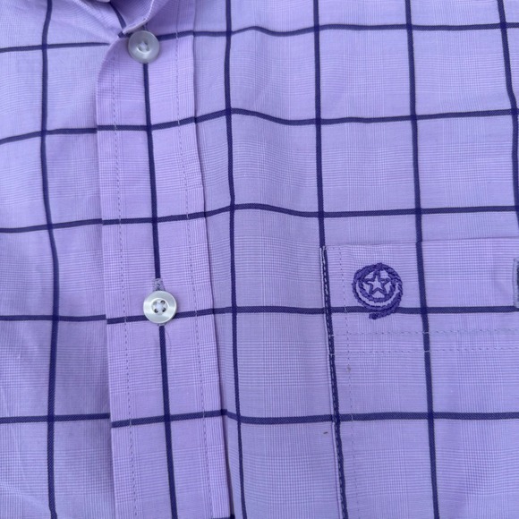 Wrangler‎ Long Sleeve Button Up Shirt Cowboy Cut Collection Plaid XXL - Picture 3 of 7